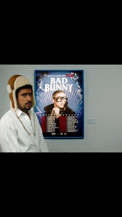 Bad Bunny menciona Brasil em vídeo sobre turnês