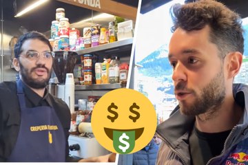 TheGrefg vuelve a visitar la crepería más viral de TikTok