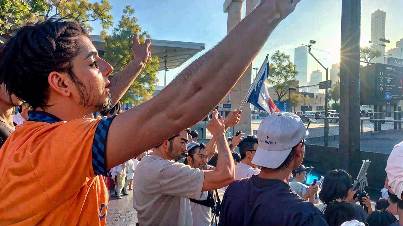 REPORTAGE. "Nous avons étouffé le stade, notre soutien a éclipsé les Australiens"... À l'Open d'Australie, des fans français se regroupent pour soutenir les Bleus