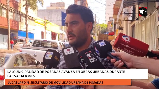 La Municipalidad de Posadas avanza en obras urbanas durante las vacaciones