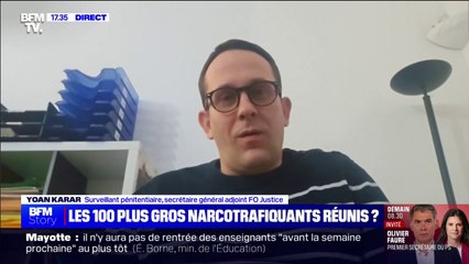 Prison pour narcotrafiquants: "Ça va dans le sens de nos revendications", estime Yoan Karar (FO justice)