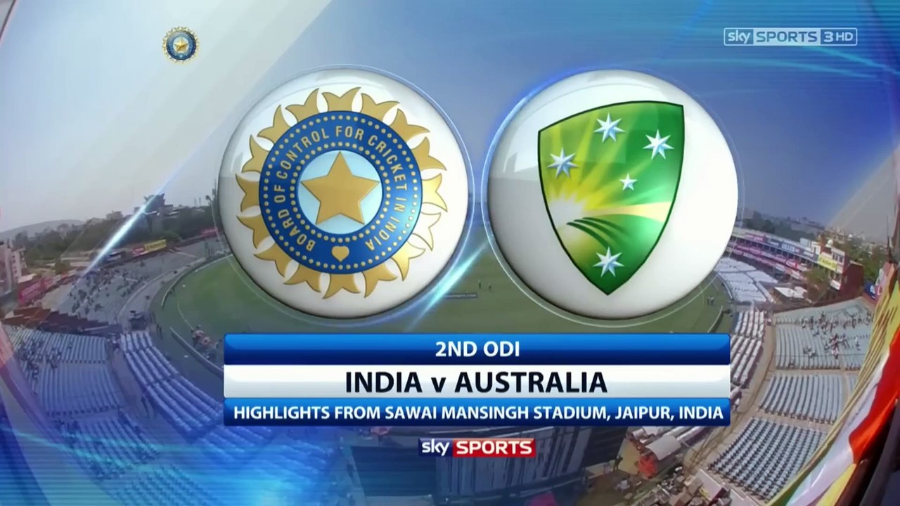 India vs Australia 2nd ODI 2013 _ Highlights