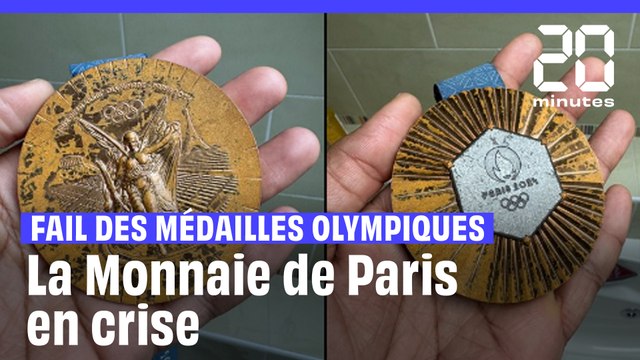 Médailles olympiques détériorées : Avis de tempête à la Monnaie de Paris
