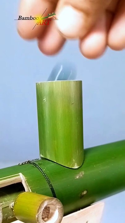 Home make idea bamboo