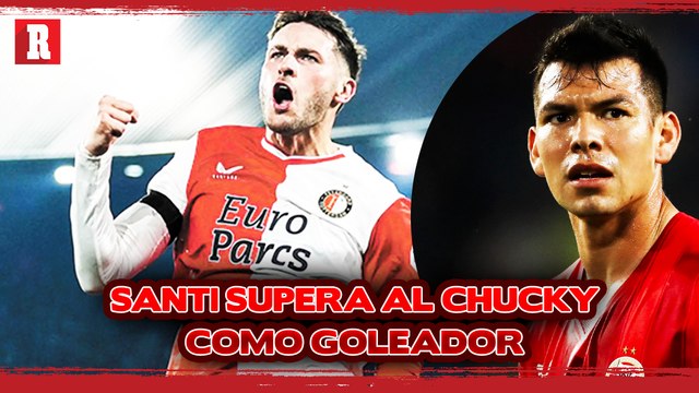 SANTI GIMÉNEZ SUPERA al CHUCKY LOZANO como MÁXIMO GOLEADOR MEXICANO en la EREDIVISIE
