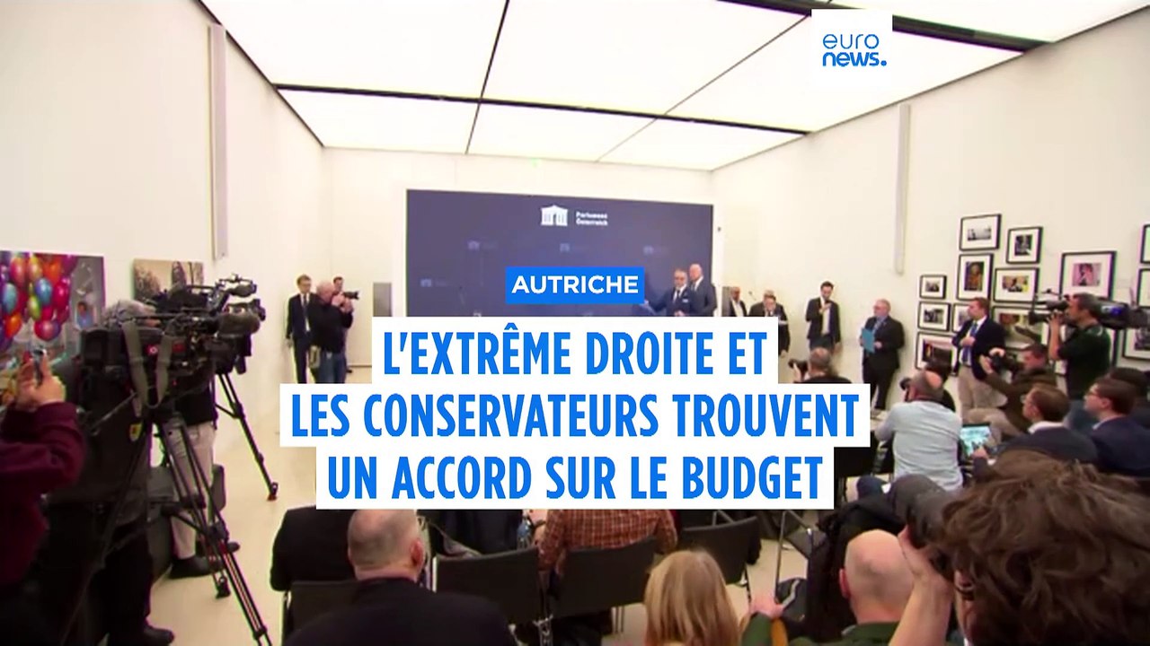 Le parti d'extrême droite et les conservateurs autrichiens parviennent à un accord sur le budget