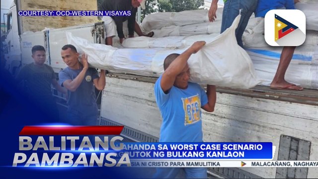 OCD, pinaghahandaan ang worst-case scenario sakaling pumutok uli ang Bulkang Kanlaon