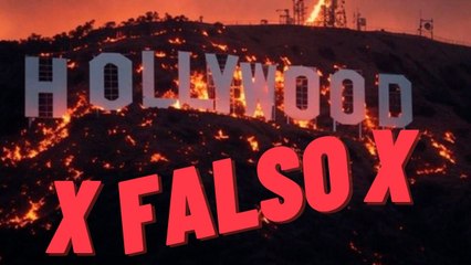 El vídeo fake del cartel de Hollywood en llamas