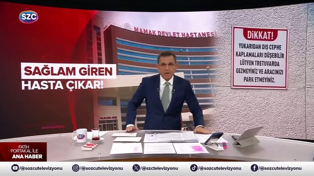 Mamak Devlet Hastanesi tehlike saçıyor