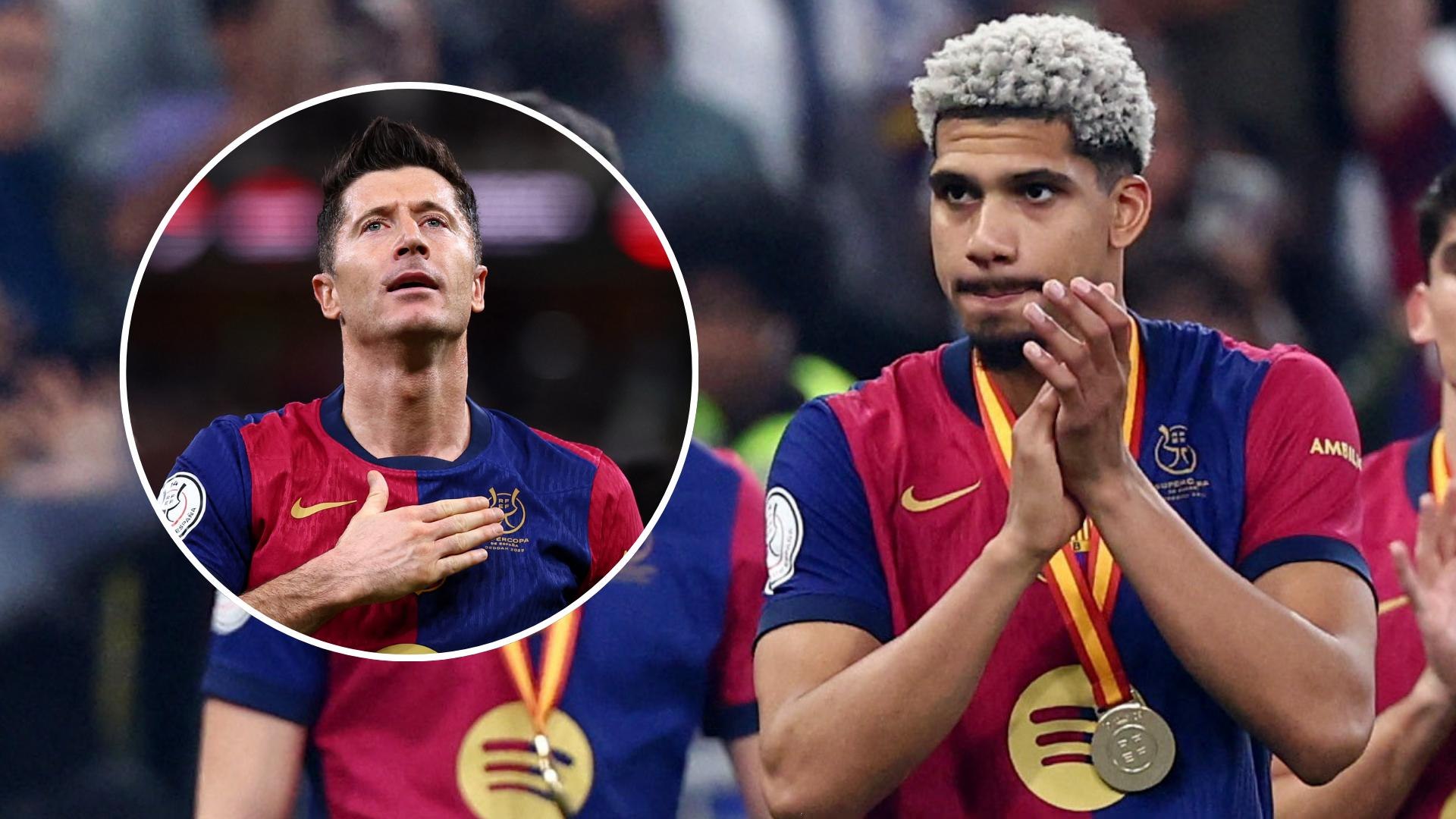 Lewandowski’s message to Ronald Araujo to stay at Barcelona | beIN SPORTS