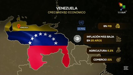 MAPA 13-01-25: VENEZUELA | CRECIMIENTO ECONÓMICO