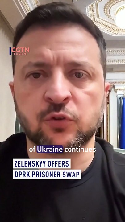 Ukraine President Zelenskyy proposes DPRK-Ukrai...