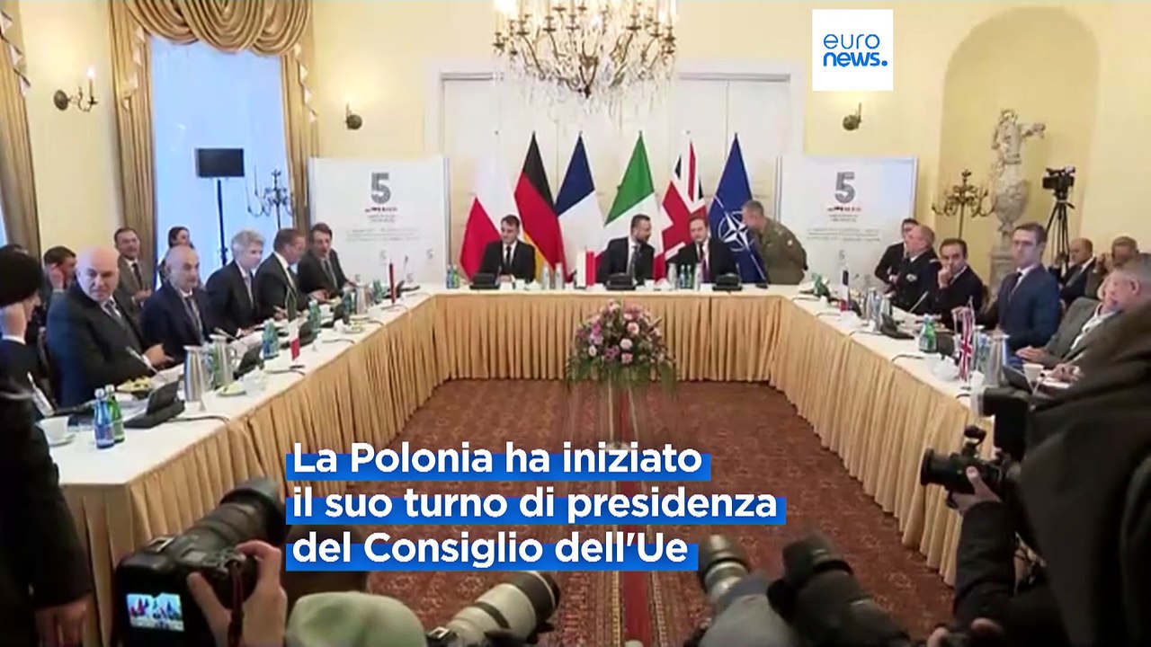 I ministri della Difesa di cinque paesi Nato si confrontano a Varsavia sugli aiuti all'Ucraina