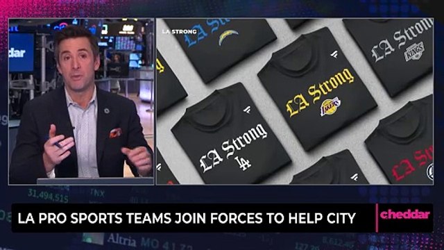 LA Pro Sports Teams Join Forces to Help City