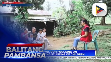 DSWD, DOH focusing on preventing stunting of children