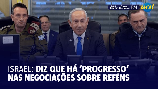 Netanyahu diz a Biden que há ‘progresso’ nas negociações sobre reféns
