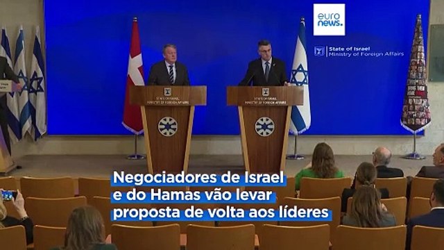 Israel destaca progressos nas negociações de cessar-fogo e libertação de reféns