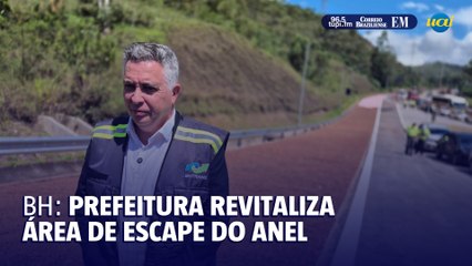Prefeitura de BH revitaliza via de escape do Anel Rodoviário