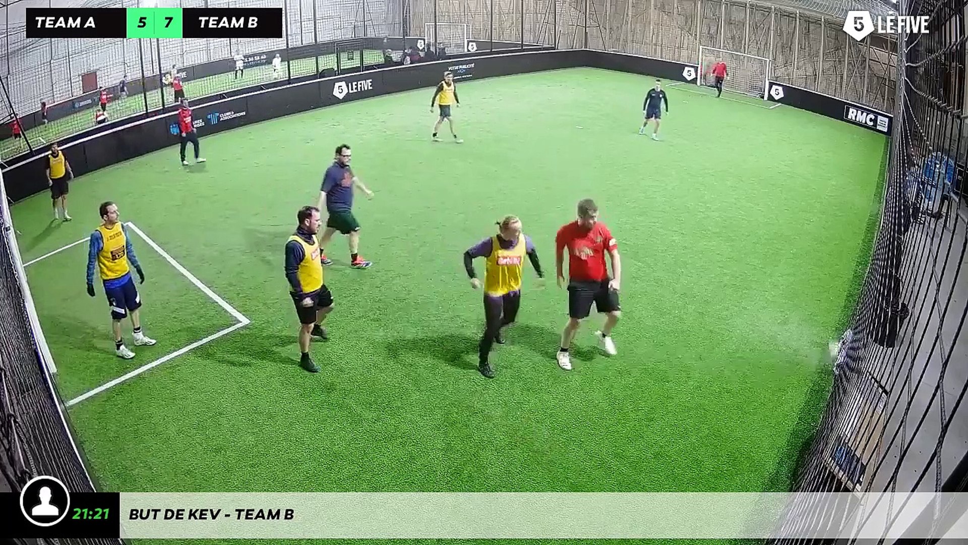But de Kev - Team B