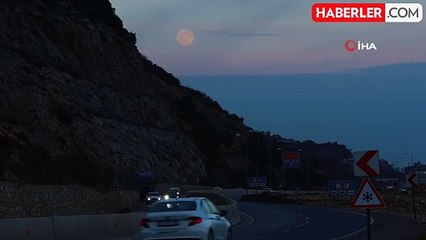 Yılın İlk Dolunayı Hatay'da Görüldü