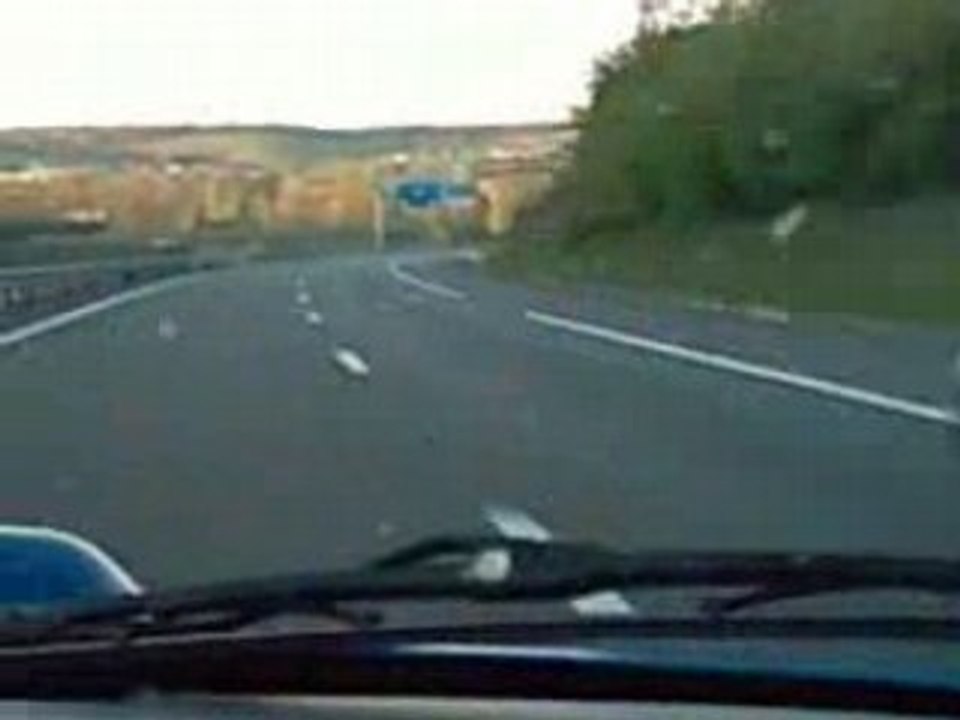 petite pointe en subaru impreza  gt-turbo a 260