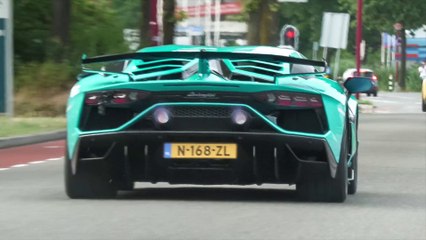 Cars Leaving a Car Meet!