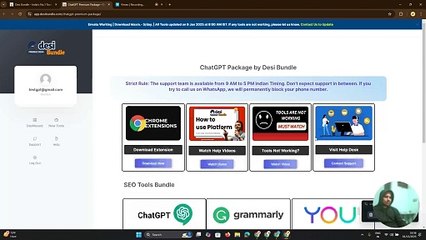 ChatGPT Plus Subscription by Desi Bundle | Full Demo