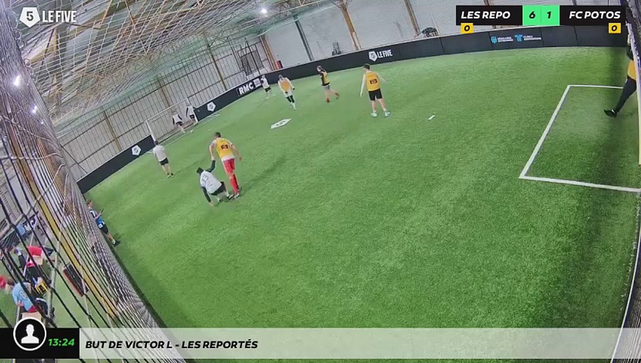 But de Victor L - Les ReportÉs