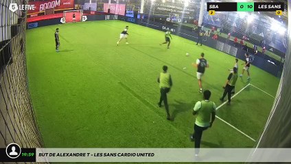 But de Alexandre T - Les Sans Cardio United