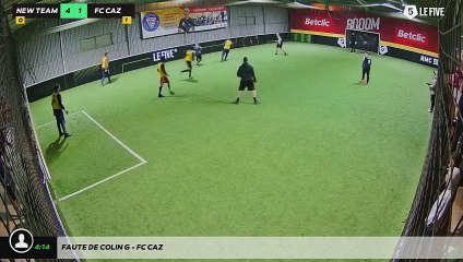 Faute de Colin G - Fc Caz