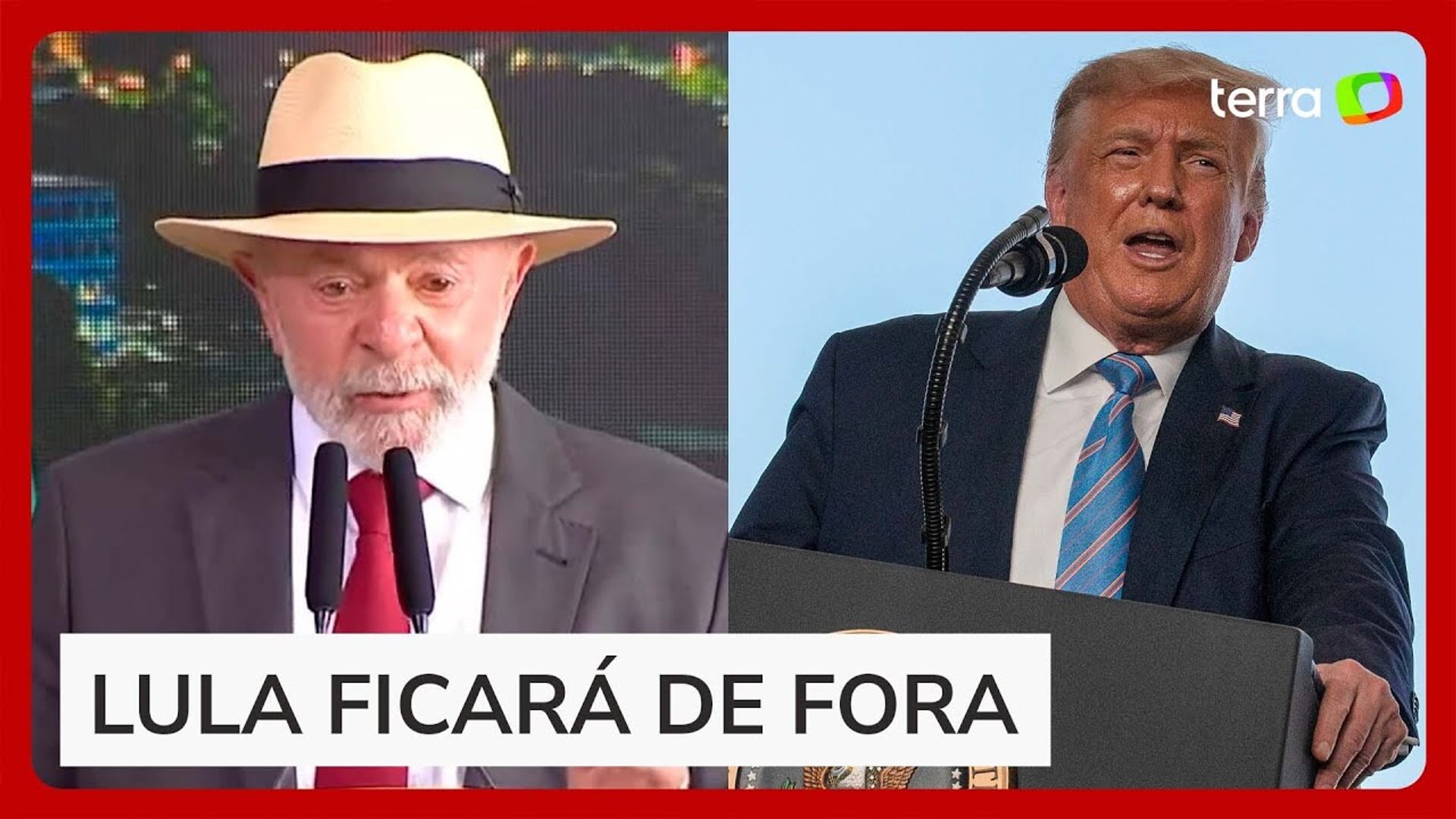 Lula não irá à posse de Trump nos EUA; veja quem representará o Brasil