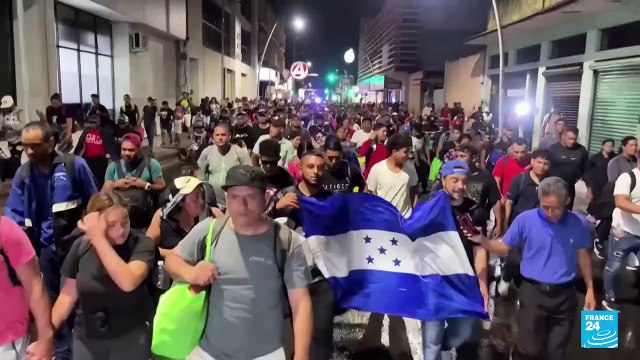 Nueva caravana migrante rumbo a EE. UU. a pocos días del regreso de Trump al poder