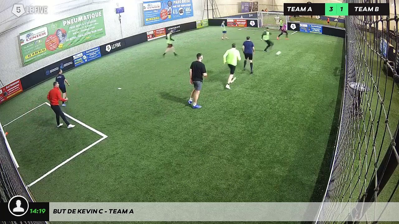 But de Kevin C - Team A