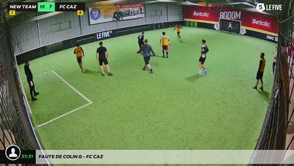 Faute de Colin G - Fc Caz