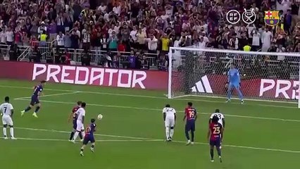 REAL MADRID 2 vs 5 FC BARCELONA - SPANISH SUPER CUP FINAL - EL CLÁSICO 🔵🔴