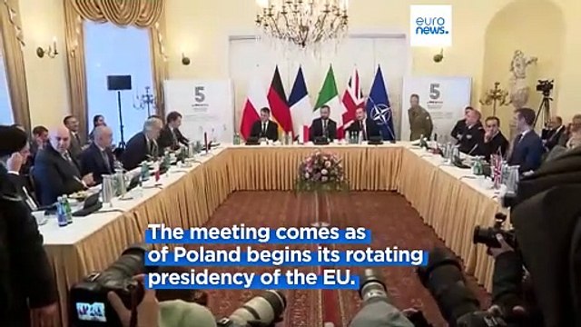 Defence ministers of five NATO countries hold talks in Warsaw on aid to Ukraine
