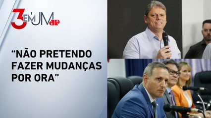 Tarcísio descarta demissão de Guilherme Derrite da SSP