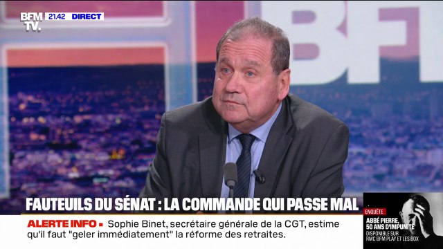 Fauteuils du Sénat: Les Français nous en voudraient si nous n'entretenions pas le patrimoine qui nous est confié , estime Max Brisson (sénateur LR)