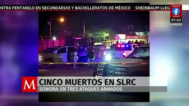 Fin de semana violento: Cinco asesinatos en San Luis Río Colorado, Sonora