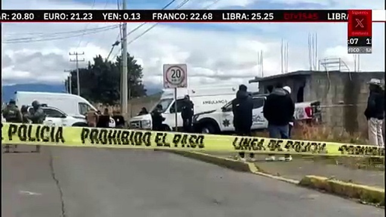 Hallan 3 cuerpos en Metepec; habrían sido golpeados hasta morir