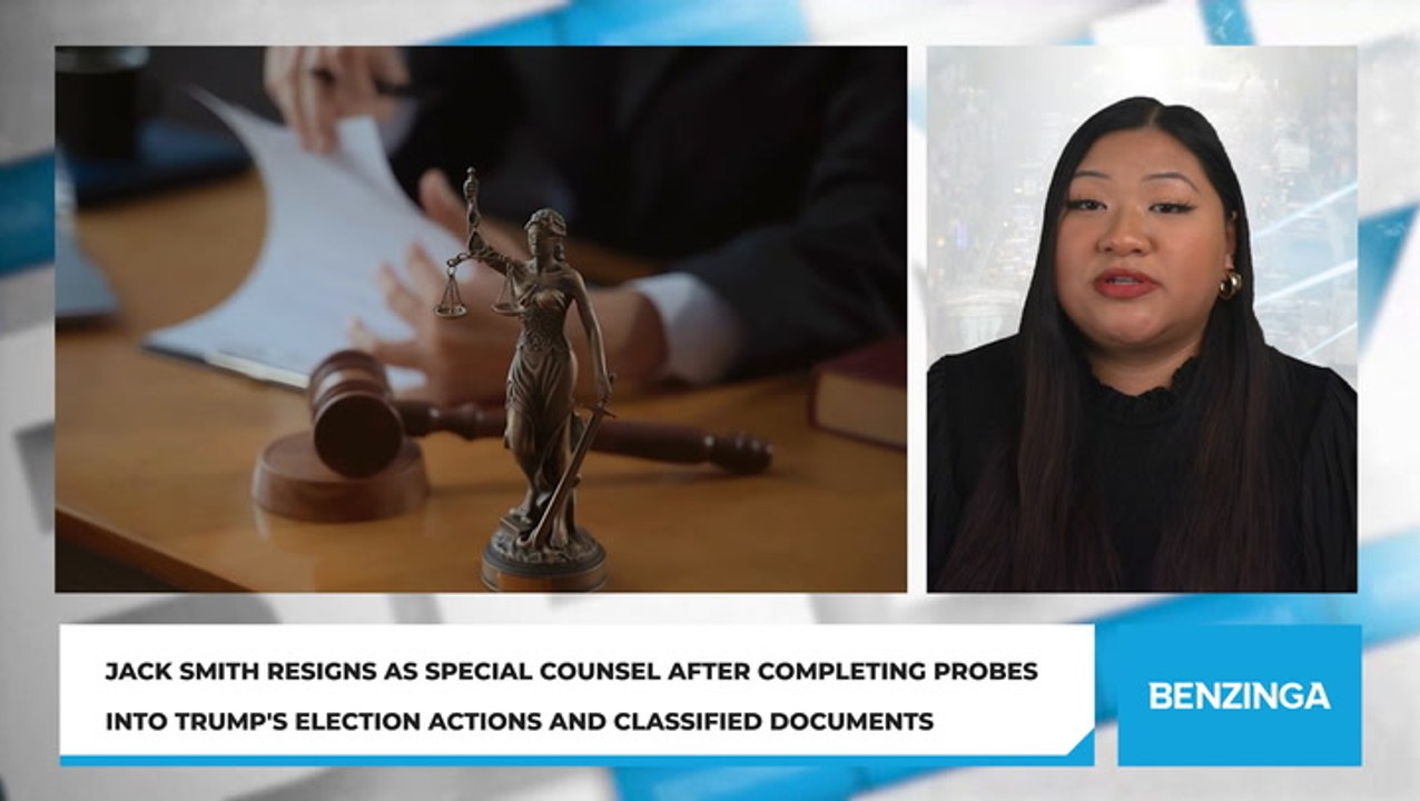 Jack Smith Resigns As Special Counsel After Completing Probes Into Trump's Election Actions And Classified Documents