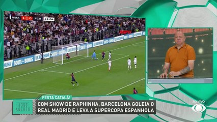 Renata Fan e Ronaldo elogiam Barcelona após título da Supercopa da Espanha