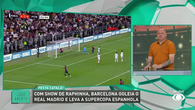 Renata Fan e Ronaldo elogiam Barcelona após título da Supercopa da Espanha