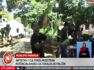 Falcón | Artistas muestran la diversidad cultural con actividades recreativas en el mcpio. Miranda