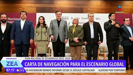 El Plan Nacional de Desarrollo será la carta de navegación para salir adelante: Ebrard