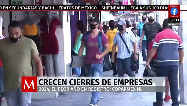 México vive la mayor pérdida de empresas formales, afirma Coparmex