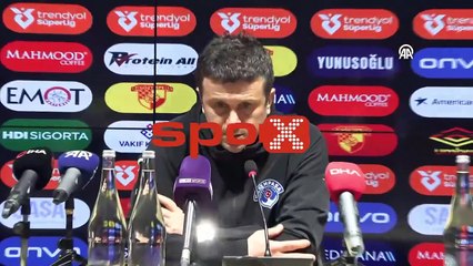 Hakan Keleş: "Rakibimiz oyununu kabul ettirdi"