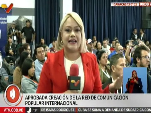 Caracas | Delegados nacionales e internacionales debaten propuestas para crear red de comunicación