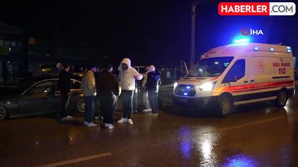 Yağmurlu Yolda Zincirleme Kaza: 1 Yaralı