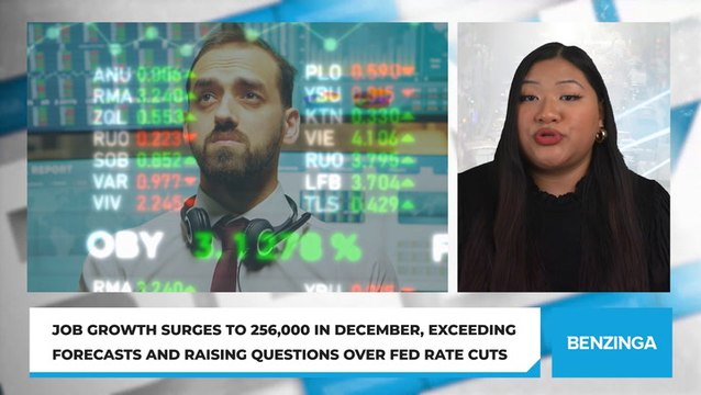 Job Growth Surges To 256,000 In December, Exceeding Forecasts And Raising Questions Over Fed Rate Cuts